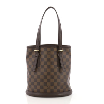 Louis Vuitton Marais Bucket Bag Damier Brown 3915840