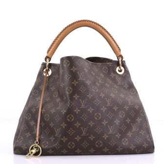 Louis Vuitton Artsy Handbag Monogram Canvas MM Brown 391641