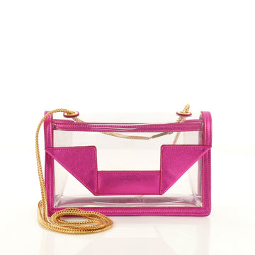 Saint Laurent Betty Bag PVC Small Purple 392098