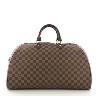 Louis Vuitton Ribera Handbag Damier GM Brown 3921219