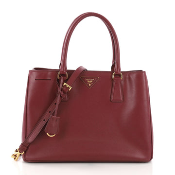 Prada Gardener's Tote Saffiano Leather Medium Purple 392162