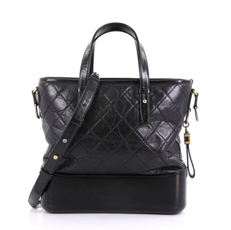 Gabrielle Shopping Tote Quilted Calfskin Medium