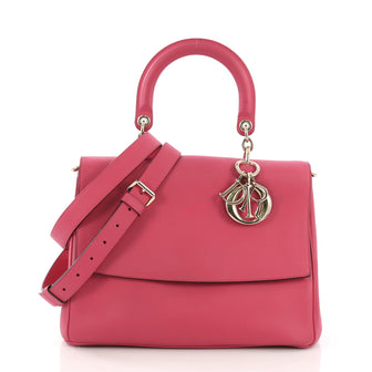 Christian Dior Be Dior Bag Smooth Leather Medium Pink 392248