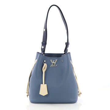 Louis Vuitton Lockme Bucket Bag Leather