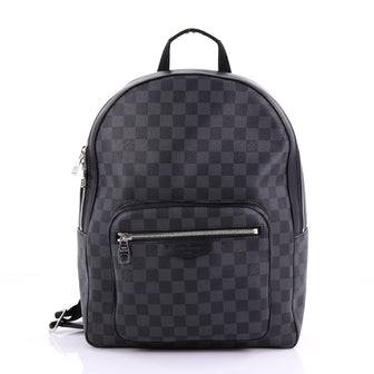 Louis Vuitton Josh Backpack Damier Graphite Black 393191