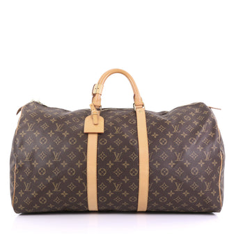 Louis Vuitton Keepall Bag Monogram Canvas 55 Brown 3935910