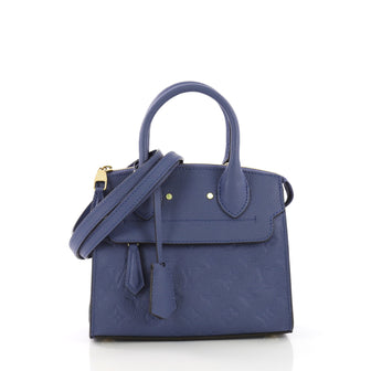 Louis Vuitton Pont Neuf Handbag Monogram Empreinte Leather 3935916