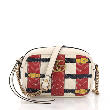 Gucci GG Marmont Shoulder Bag Limited Edition Printed 393597