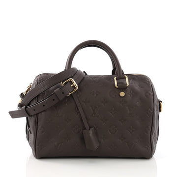 Louis Vuitton Speedy Bandouliere Bag Monogram Empreinte 393721