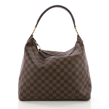 Louis Vuitton Portobello Handbag Damier PM Brown 393762