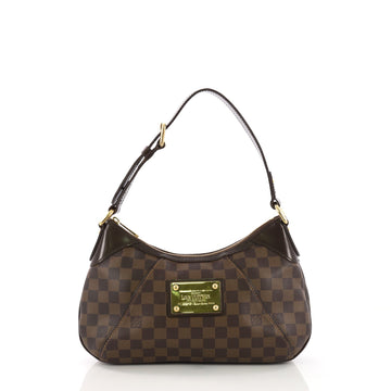 Louis Vuitton Thames Handbag Damier PM Brown 393763