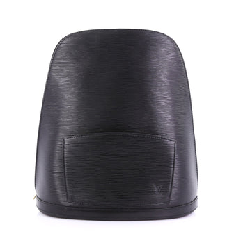 ouis Vuitton Gobelins Backpack Epi Leather Black 393921