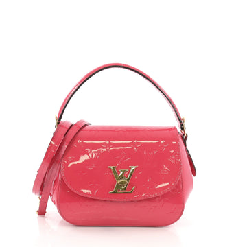 Louis Vuitton Pasadena Handbag Monogram Vernis Pink 3940018