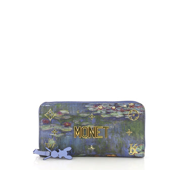 Louis Vuitton Zippy Wallet Limited Edition Jeff Koons Monet 3940020