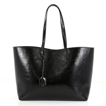 Saint Laurent Shopper Tote Patent Large Black 3940033