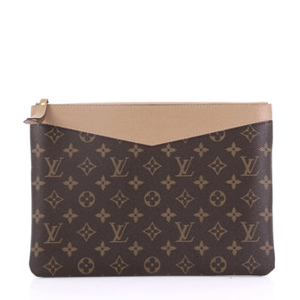 Louis Vuitton Pochette Pallas Monogram Canvas GM Brown 3940044