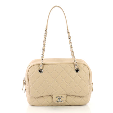Camera Case Flap Bag Quilted Calfskin Medium