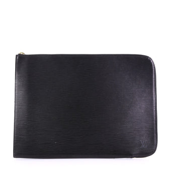 Louis Vuitton Pochette Jour Epi Leather GM Black 3940067