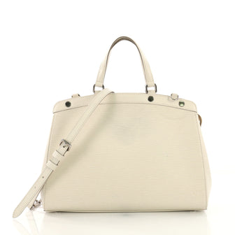 Louis Vuitton Brea Handbag Epi Leather MM Neutral 394143