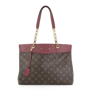 Louis Vuitton Pallas Shopper Monogram Canvas and Calf Leather
