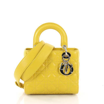 Christian Dior My Lady Dior Handbag Cannage Quilt Lambskin 394254