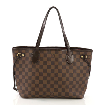 Louis Vuitton Neverfull Tote Damier PM Brown 394462