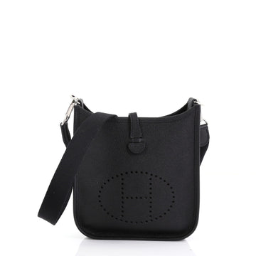 Hermes Evelyne Crossbody Gen III Epsom TPM Black