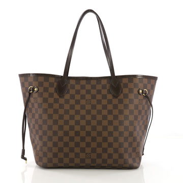 Louis Vuitton Neverfull Tote Damier MM Brown 394735