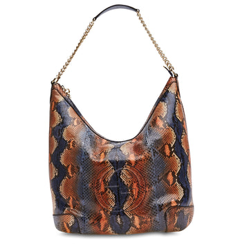 Soho Handbag Python Shoulder Medium