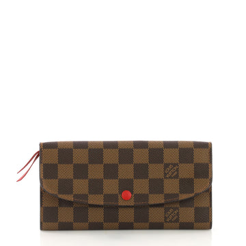 Louis Vuitton Emilie Wallet Damier Brown 3950310