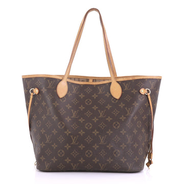 Louis Vuitton Neverfull Tote Monogram Canvas MM Brown 3950320