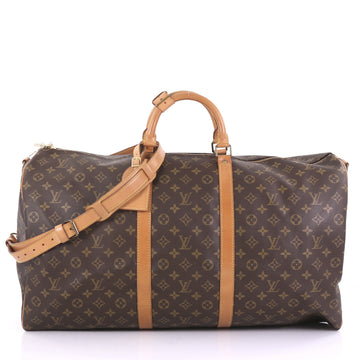 Louis Vuitton Keepall Bandouliere Bag Monogram Canvas 60 3950326