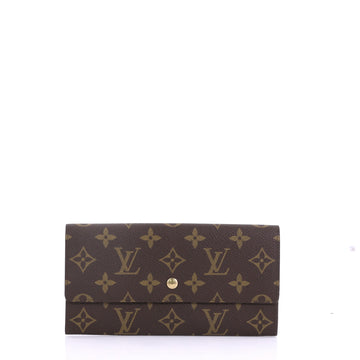 Louis Vuitton Sarah Wallet Monogram Canvas Brown 3950327