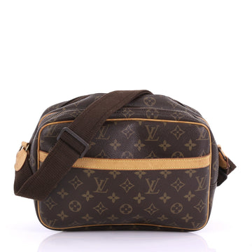 Louis Vuitton Reporter Bag Monogram Canvas PM Brown 3950332