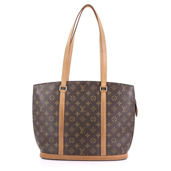 Louis Vuitton Babylone Handbag Monogram Canvas Brown 3950342
