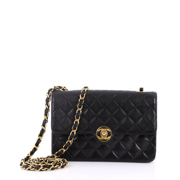 Chanel Vintage CC Chain Flap Bag Quilted Leather Mini 39515119