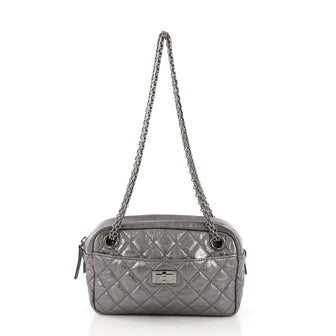 Chanel Reissue Camera Bag Quilted Aged Calfskin Small Gray 3951519