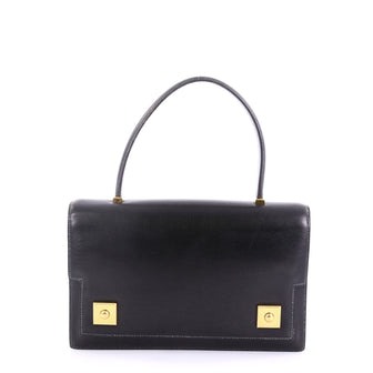 Hermes Piano Handbag Box Calf Black 3951530