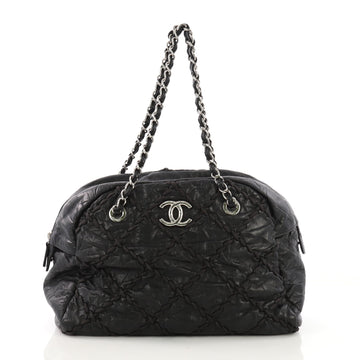 Chanel Ultra Stitch Bowling Bag Quilted Calfskin Large 3951552