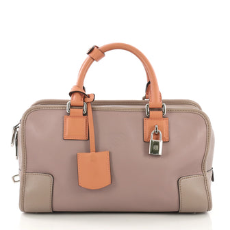 Loewe Amazona Bag Leather 28 Purple