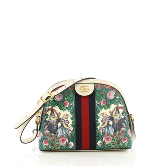 Gucci Ophidia Dome Shoulder Bag Printed GG Coated Canvas 3951585