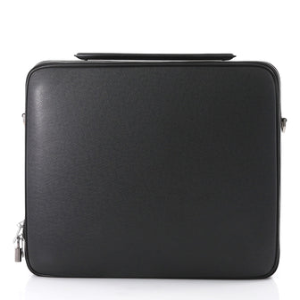 Louis Vuitton Odessa Computer Case Taiga Leather Black 3951591