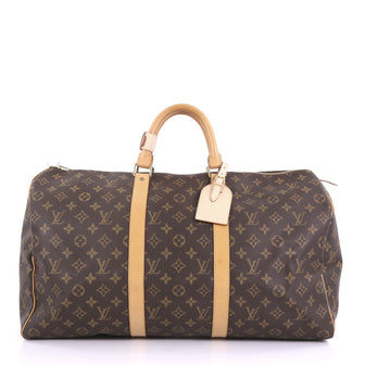 Louis Vuitton Keepall Bag Monogram Canvas 50