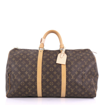 Louis Vuitton Keepall Bag Monogram Canvas 50