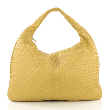 Bottega Veneta Veneta Hobo Intrecciato Nappa Maxi Yellow 395271