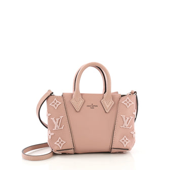Louis Vuitton W Tote Veau Cachemire Calfskin Nano Pink 3953924