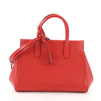 Louis Vuitton Marly Handbag Epi Leather BB Red 395393