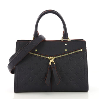Louis Vuitton Sully Handbag Monogram Empreinte Leather MM 395491