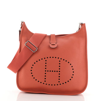 Hermes Evelyne Bag Gen III Clemence GM