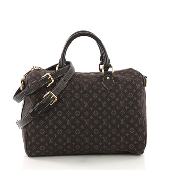 Louis Vuitton Speedy Bandouliere Bag Monogram Idylle 30 Brown 395881